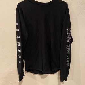 Vans black long sleeve